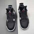 Men & Wmns Jordan 4 Black Canvas Eminem