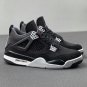 Men & Wmns Jordan 4 Black Canvas Eminem