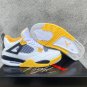 Men & Wmns Jordan 4  Vivid Sulfur  White Yellow 2024