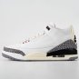 Men & Wmns Jordan 3 Retro White Cement Reimagined