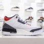 Men & Wmns Jordan 3 Retro SE  Fire Red Denim  (2020) - CZ6431-100