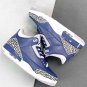 Men & Wmns Jordan 3 Retro  Georgetown  Midnight Navy Dark Blue - CT8532-401