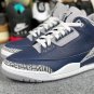 Men & Wmns Jordan 3 Retro  Georgetown  Midnight Navy Dark Blue - CT8532-401