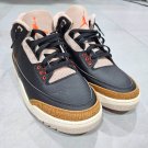 Men & Wmns Jordan 3  Desert Elephant  Fossil Stonesail - Blackrush Orange CT8532-008