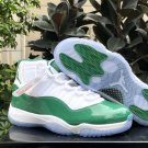 Men & Wmns Jordan 11 White And Green