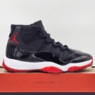 Men & Wmns Jordan 11 Retro  Playoffs Bred  Black Red 378037-061