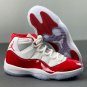 Men & Wmns Jordan 11 High Cherry White Red