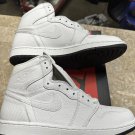 Men & Wmns Jordan 1 RetroWhite Perforated