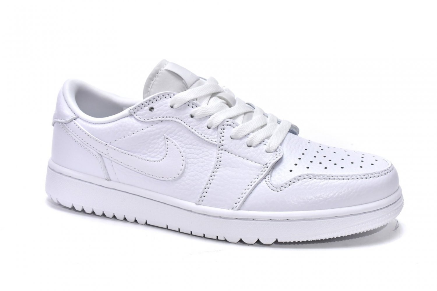 Men & Wmns Jordan 1 Retro Low Golf Triple White DD9315-101
