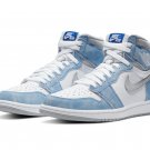 Men & Wmns Jordan 1 Retro HighHyper Royal Smoke Grey