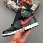 Men & Wmns Jordan 1 Retro High SoleFly Art Basel Black (Numbered)