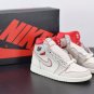 Men & Wmns Jordan 1 Retro High Phantom Gym Red