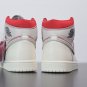 Men & Wmns Jordan 1 Retro High Phantom Gym Red