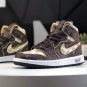 Men & Wmns Jordan 1 Retro High Monogram Brown  White DM7866-616
