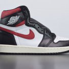 Men & Wmns Jordan 1 Retro High Black Gym Red