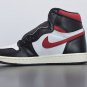 Men & Wmns Jordan 1 Retro High Black Gym Red