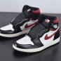 Men & Wmns Jordan 1 Retro High Black Gym Red