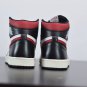 Men & Wmns Jordan 1 Retro High Black Gym Red