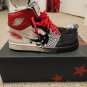 Men & Wmns Jordan 1 Retro Dave White Wings for the Future