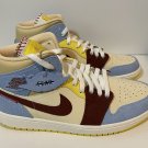 Men & Wmns Jordan 1 Mid SE Fearless Maison Chateau Rouge