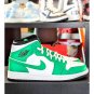 Men & Wmns Jordan 1 Mid Lucky Green