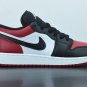 Men & Wmns Jordan 1 Low &acirc;��Bred Toe&acirc;��