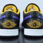 Men & Wmns Jordan 1 Low &acirc;��Dark Concord And Yellow&acirc;��