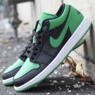 Men & Wmns Jordan 1 LOW ‘BLACK LUCKY GREEN’