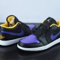 Men & Wmns Jordan 1 Low &acirc;��Dark Concord And Yellow&acirc;��