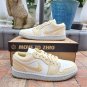 Men & Wmns Jordan 1 Low Team Gold,
