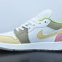 Men & Wmns Jordan 1 Low Pastel Grind Vivid Green