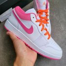 Men & Wmns Jordan 1 Low Pinksicle Orange