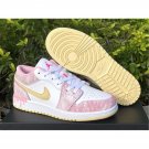 Men & Wmns Jordan 1 Low Paint Drip
