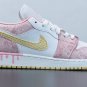 Men & Wmns Jordan 1 Low Paint Drip