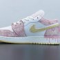 Men & Wmns Jordan 1 Low Paint Drip