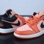 Men & Wmns Jordan 1 Low Orange Black