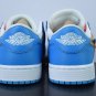 Men & Wmns Jordan 1 Low Off-White Blue