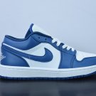 Men & Wmns Jordan 1 Low Marine Blue
