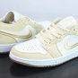 Men & Wmns Jordan 1 Low Light Yellow