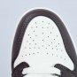 Men & Wmns Jordan 1 Low Light & Dark Brown