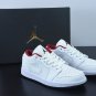 Men & Wmns Jordan 1 Low GS WhiteRedBlack