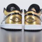 Men & Wmns Jordan 1 Low Gold Toe
