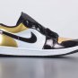 Men & Wmns Jordan 1 Low Gold Toe
