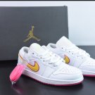 Men & Wmns Jordan 1 Low Edge Glow