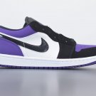 Men & Wmns Jordan 1 Low Court Purple