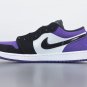 Men & Wmns Jordan 1 Low Court Purple