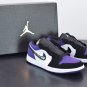 Men & Wmns Jordan 1 Low Court Purple