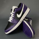 Men & Wmns Jordan 1 Low Court Purple Black