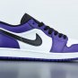 Men & Wmns Jordan 1 Low Court Purple White