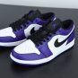 Men & Wmns Jordan 1 Low Court Purple White